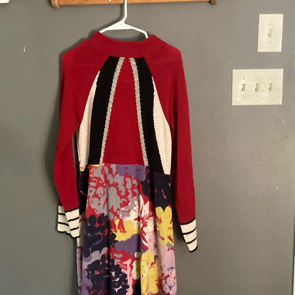 Anthropologie Sparrow size large long lambswool sweater excellent condition - Picture 3 of 6